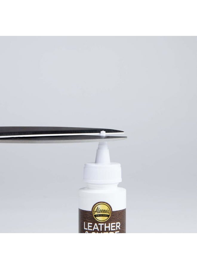 Aleene'S Leather & Suede Adhesive Carded 2Oz, White, 43763 - Image 4